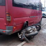 ДТП на Волині: мікроавтобус зіткнувся з мотоциклом