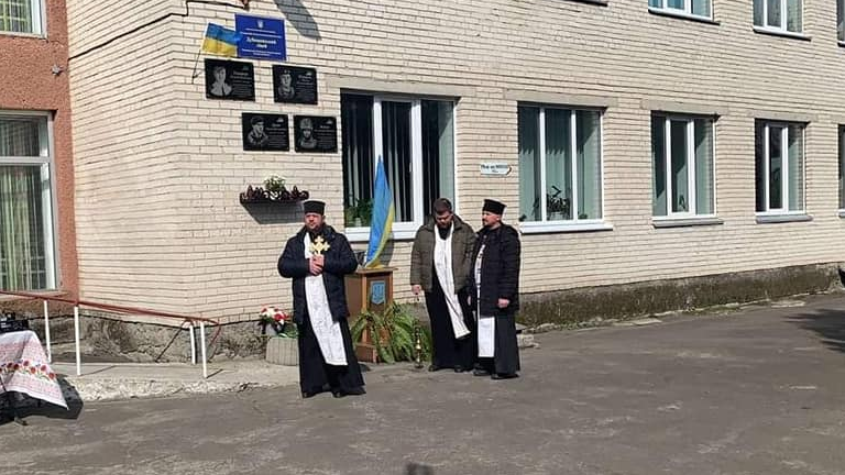 У Луцькому районі відкрили меморіальну дошку полеглому Герою Володимиру Фірчуку