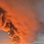 У Луцьку ліквідували пожежу після нічної атаки БПЛА на місто, - мер