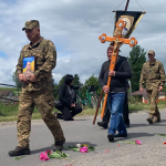 Віддав життя за Україну: на Волині провели в останню дорогу воїна Юрія Ростанюка