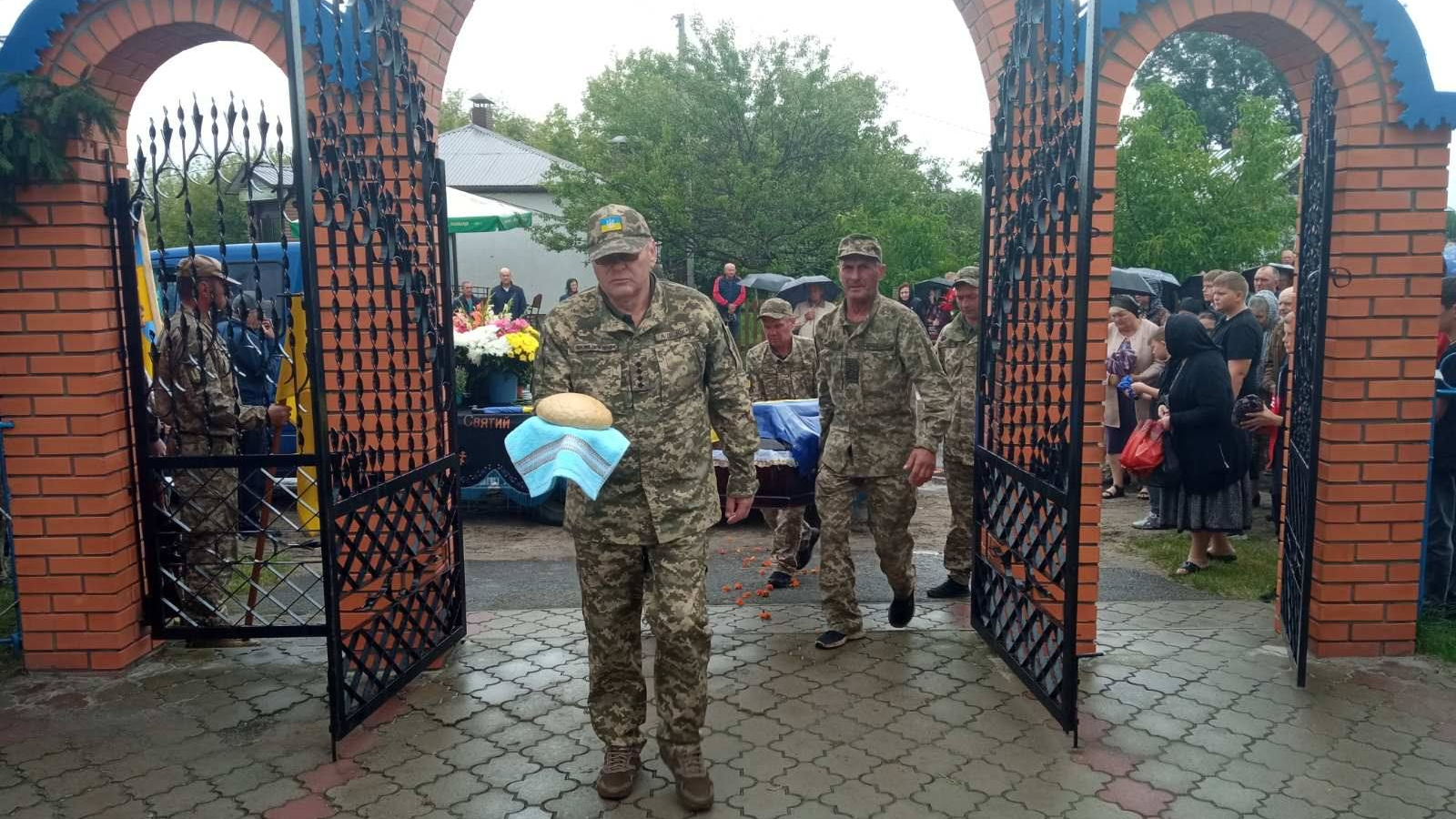 похорон військового Віктора Романюка