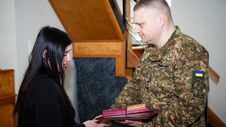 Героя з Волині Євгенія Піндаса посмертно відзначили державною нагородою