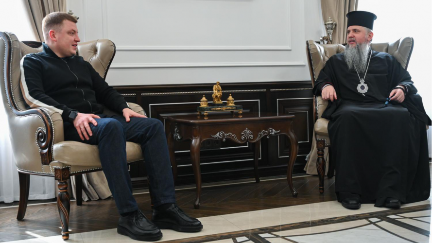 Заступник голови Волинської ОДА обговорив із Митрополитом Епіфанієм життя громад Волині