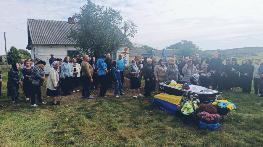 На Волині попрощалися із 54-річним захисником, який воював ще в АТО