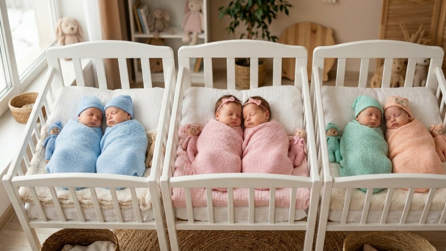 три пари близнюків народилися у Рівному