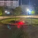 У Луцьку біля ТЦ «Глобус» авто на швидкості влетіло в кільце: що відомо