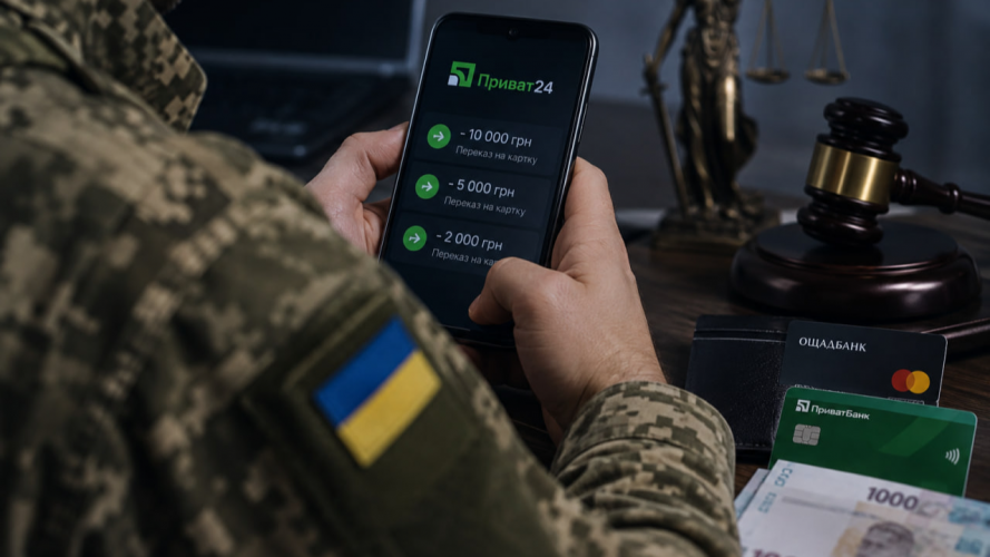 На Волині військовий отримав доступ до чужого «Приват24» і викрав понад 100 тисяч гривень