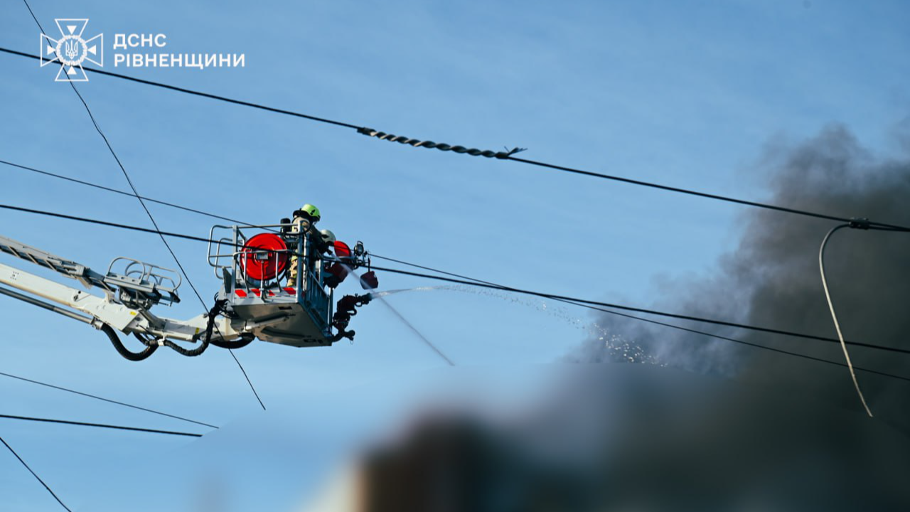 наслідки атаки РФ у Рівному