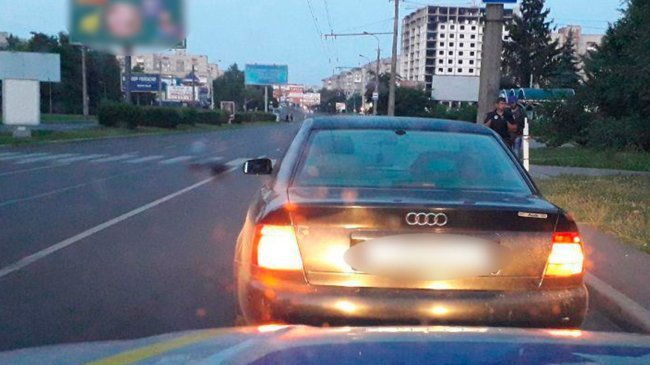У Луцьку водій на «ауді» їздив під наркотиками