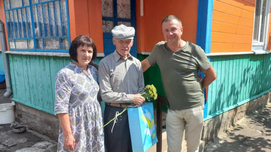 Найбільшою гордістю є родина — четверо онуків та п'ятеро правнуків: волинянин відзначив 90-річний ювілей