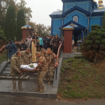 На Волині 78-річний батько поховав сина-захисника Миколу Барилюка, якого влітку призвали до війська