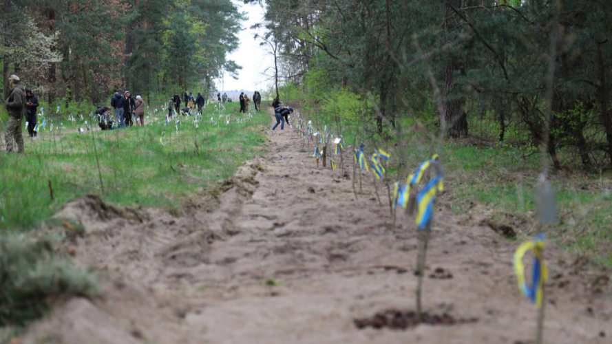 У Кульчині висадили 130 дубів у пам’ять про полеглих захисників