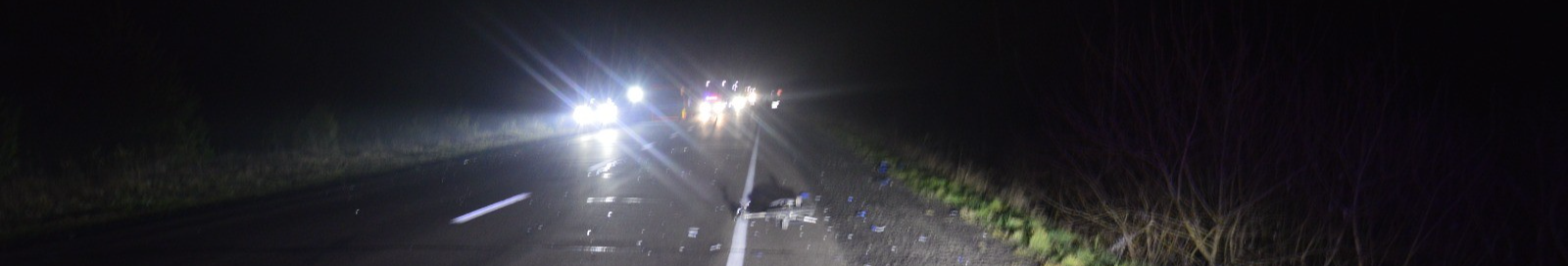 На Волині вантажівка наїхала на велосипедиста і перекинулася: травмувалося двоє осіб