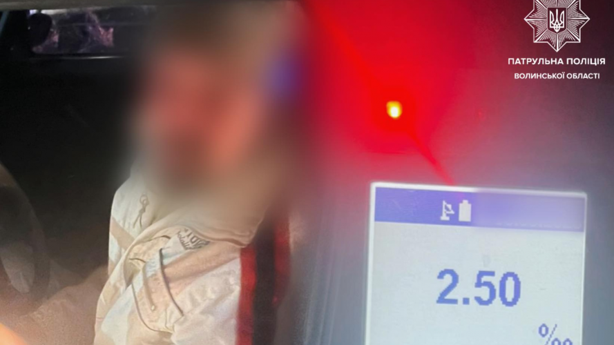 У Луцьку п’яний водій спричинив ДТП і намагався втекти