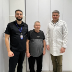 У волинській лікарні через 5-мм прокол чоловіку видалили 25-мм камінь з нирки