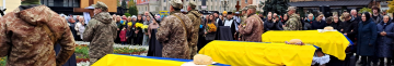 Ковель у жалобі: місто попрощалося з трьома Героями
