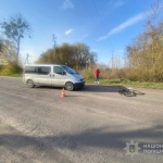 У Луцькому районі водій буса збив п'яного велосипедиста