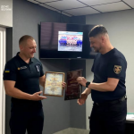 На Волині провели на заслужений відпочинок досвідченого рятувальника
