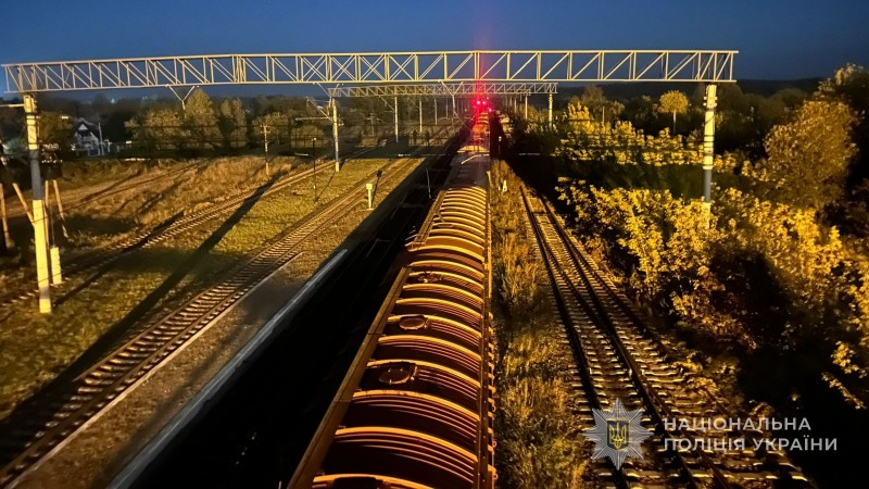 На Волині 16-річного хлопця вдарило струмом на даху потяга