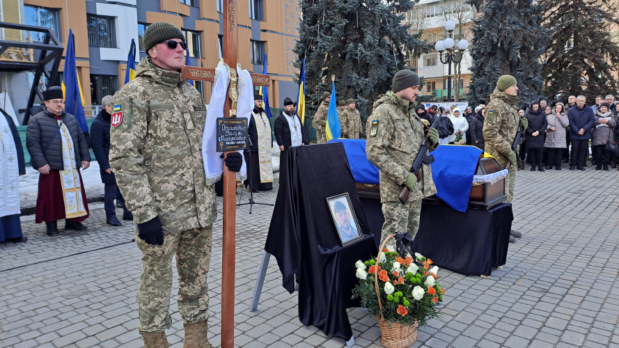 Життя обірвав ворожий дрон: на Волині попрощалися із 34-річним Героєм Василем Оришкевичем