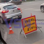 У Луцьку біля «Променя» зіткнулися дві автівки: рух ускладнено