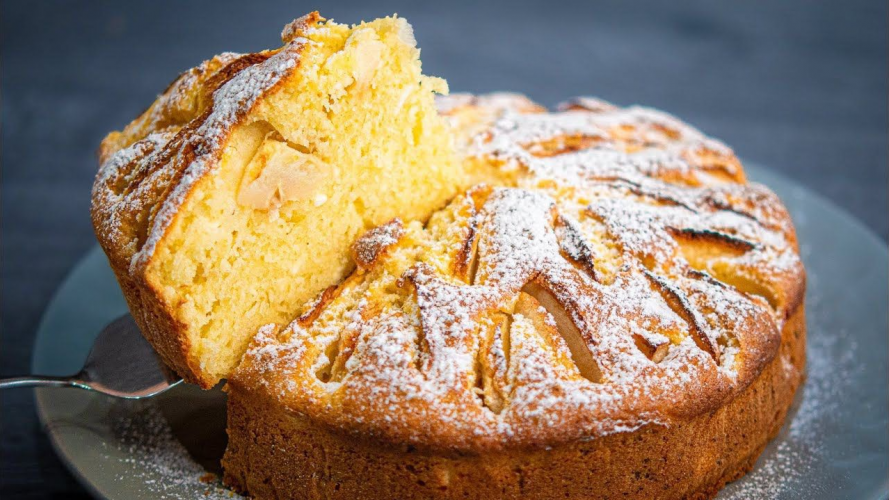 Рецепт смачного яблучного пирога