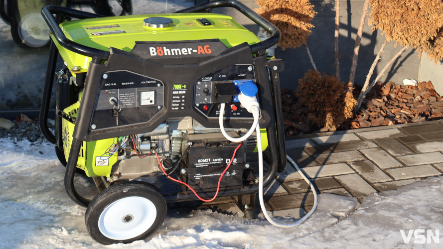 «Це смертельно небезпечно»: назвали головні помилки при використанні генераторів та пальників на Волині