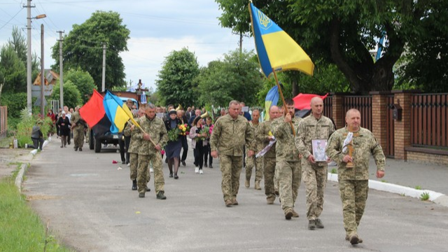 На Волині попрощалися із полеглим Героєм Андрієм Шевчуком