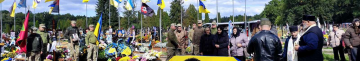 Загинув понад рік тому: у Луцькому районі провели в останню путь захисника Юрія Бондарука
