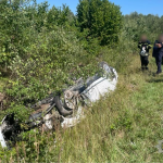 На Волині автівка злетіла у кювет: постраждали три пасажирки