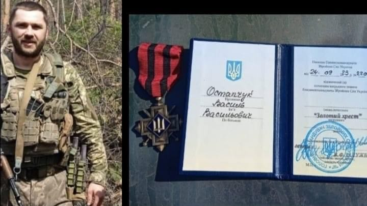 Військовий з Волині отримав почесну нагороду від Залужного