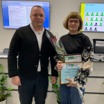 На Волині привітали переможницю радіодиктанту Національної єдності