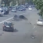 У Луцьку під час хвилини мовчання трапилася аварія: як покарали водія