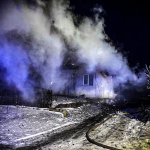 Вночі у селі біля Луцька горів житловий будинок, постраждав 31-річний чоловік