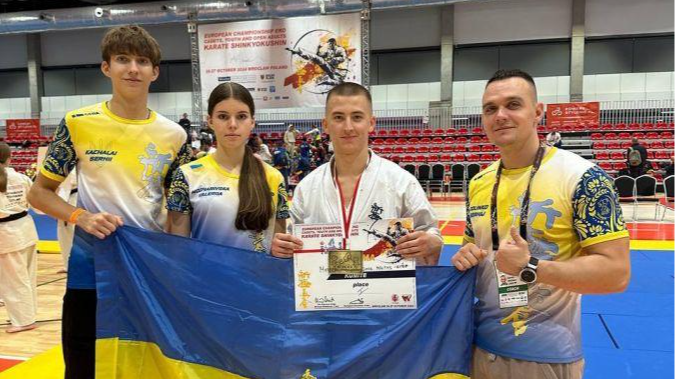 Волинянин став чемпіоном Європи з кіокушин карате серед молоді