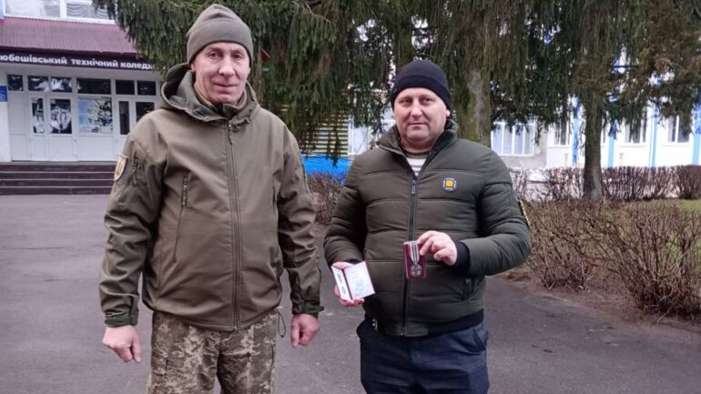 Військовий з Волині отримав нагороду