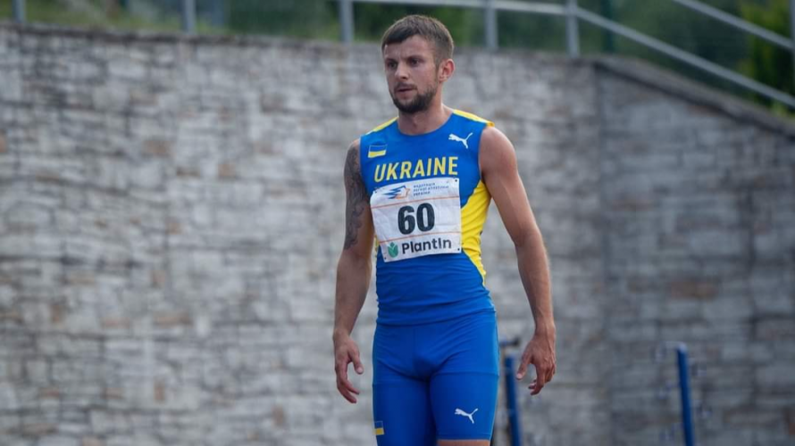 Спортсмен з Луцька виборов дві золоті медалі на Кубку України з легкої атлетики