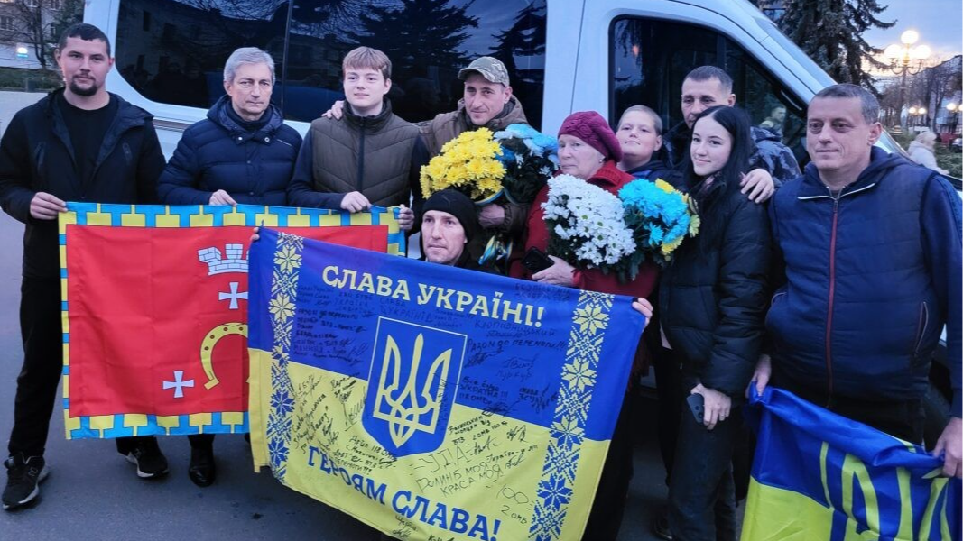 Волинь зустріла свого Героя: після трьох років полону додому повернувся Павло Подобед