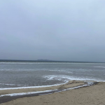 Озеро Світязь на Волині почало замерзати