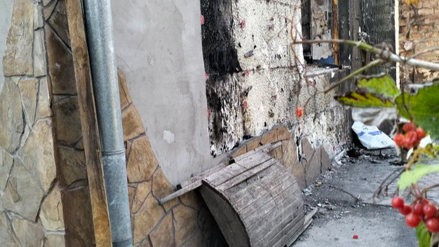 Залишилась лише земля і згарище: лучанка втратила дім і все майно через атаку РФ