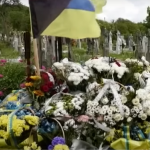 село Стопчатів, похорон військового