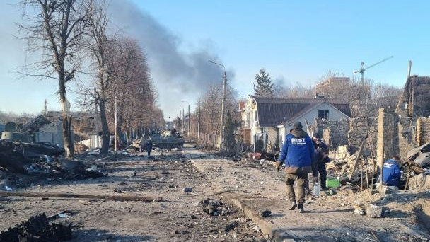 У звільнених районах Київщини забороняють виходити на вулиці