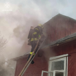 На Волині горіли будинок і господарська споруда