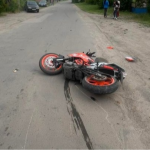 На Волині мотоцикліст злетів у кювет і травмувався