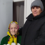 У громаді на Волині привітали довгожительку з 93-річчям