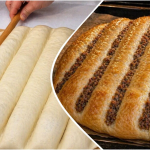 Соковитий пиріг із фаршем, який готується простіше за біляші й чебуреки