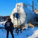 На Волині виявили нелегальну АЗС