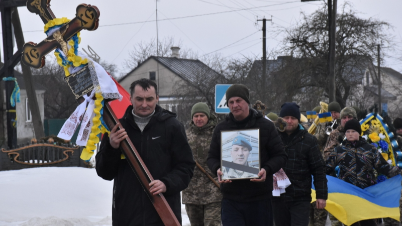 На Волині попрощалися з Героєм Юрієм Коновалом, який загинув наприкінці серпня 2025 року