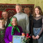Має 4 внуків та 6 правнуків: бабуся з Волині відзначила 90-річчя