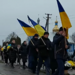 Прощання з Героєм Василем Калінчиком на Волині